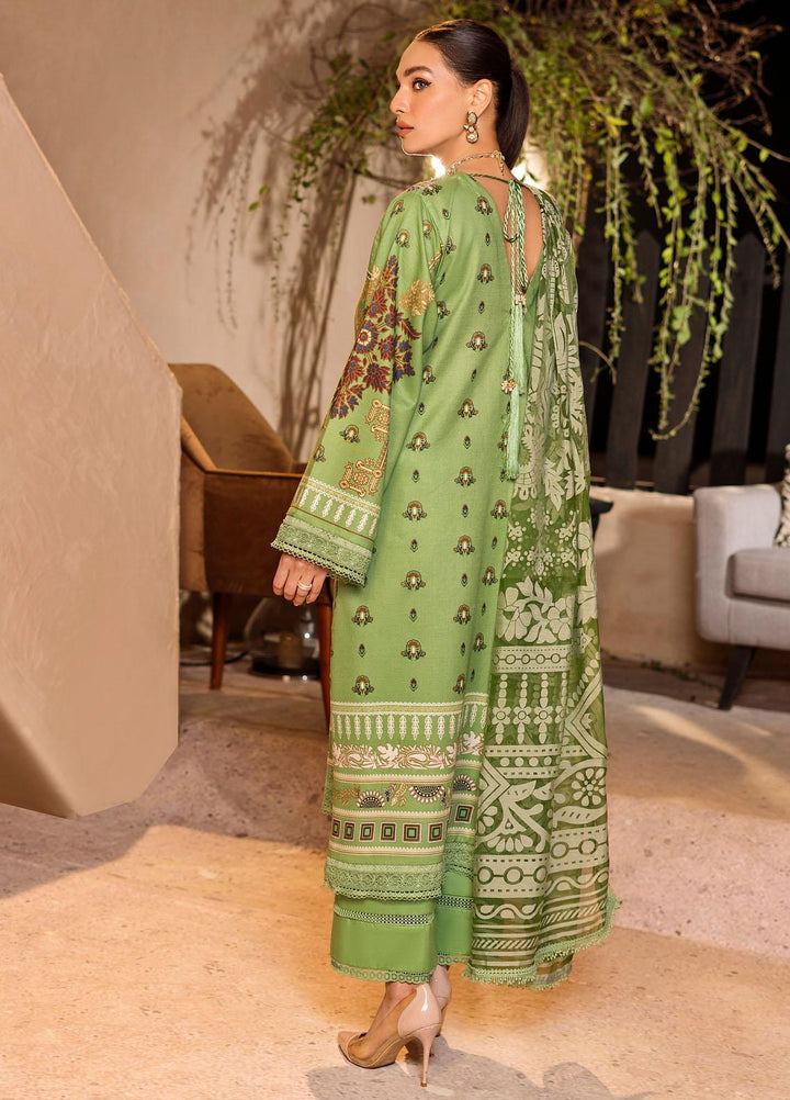 Ittehad Textiles Embroidered Lawn Suits Unstitched 3 Piece ITD22ES LF- EB1 2210 - Summer Collection