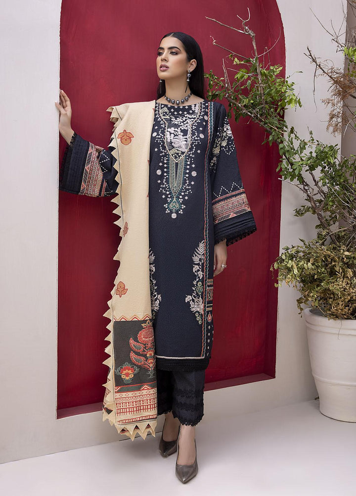 Ittehad Textiles Embroidered Silk Karandi Suits Unstitched 3 Piece IT21FPS PRS-DAHR - Winter Collection