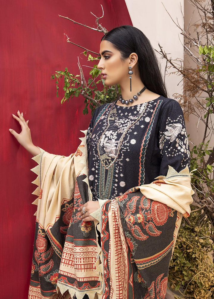 Ittehad Textiles Embroidered Silk Karandi Suits Unstitched 3 Piece IT21FPS PRS-DAHR - Winter Collection