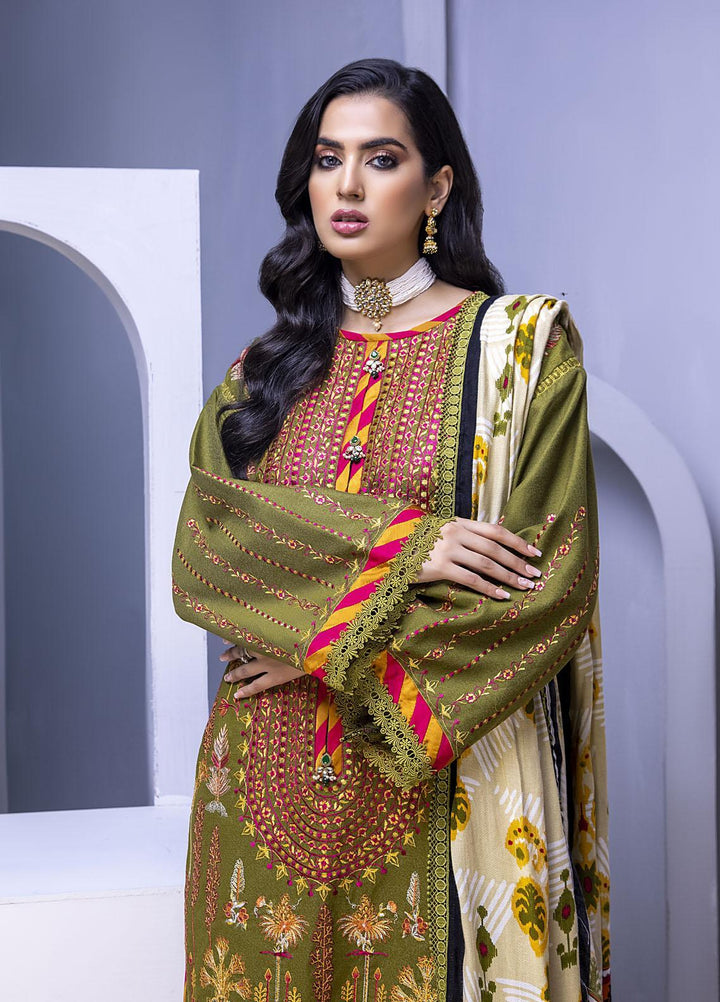 Ittehad Textiles Embroidered Cotton Karandi Suits Unstitched 3 Piece IT21FPS PRS-DASHT - Winter Collection