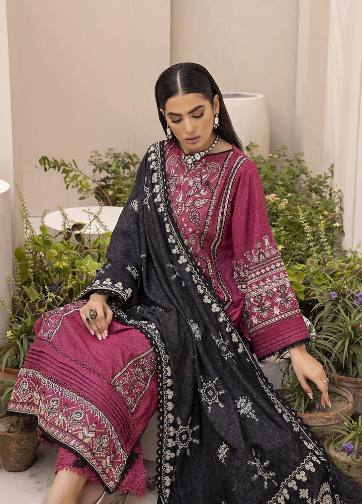 Ittehad Textiles Embroidered Cotton Karandi Suits Unstitched 3 Piece IT21FPS PRS-MAAHRU - Winter Collection