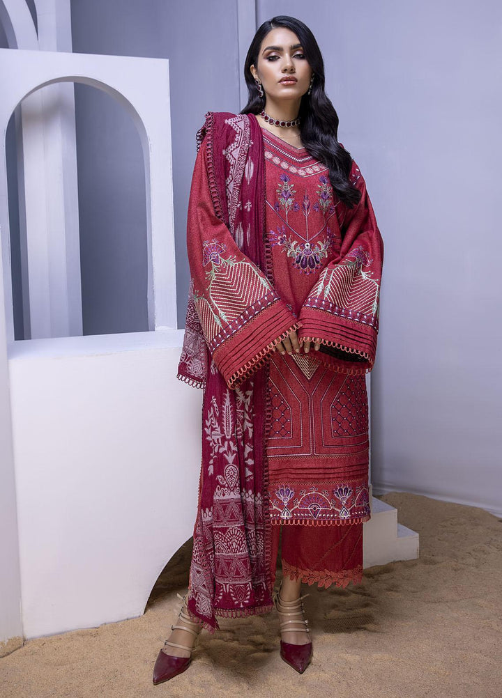 Ittehad Textiles Embroidered Cotton Karandi Suits Unstitched 3 Piece IT21FPS PRS-MEHR-O-MAH - Winter Collection