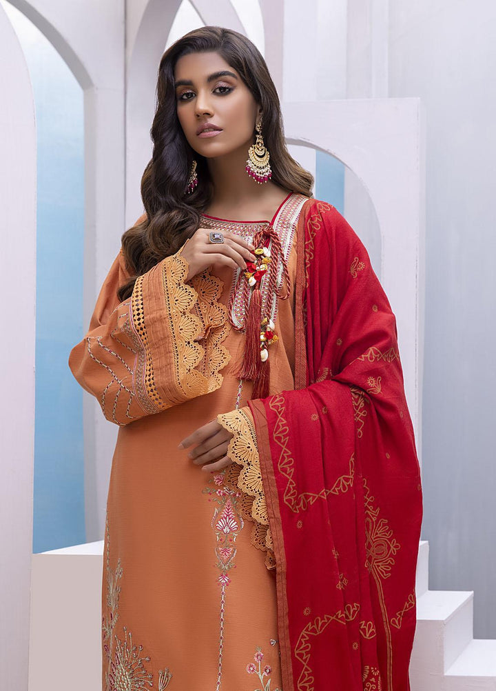 Ittehad Textiles Embroidered Khaddar Suits Unstitched 3 Piece IT21FPS PRS-SAANJH - Winter Collection