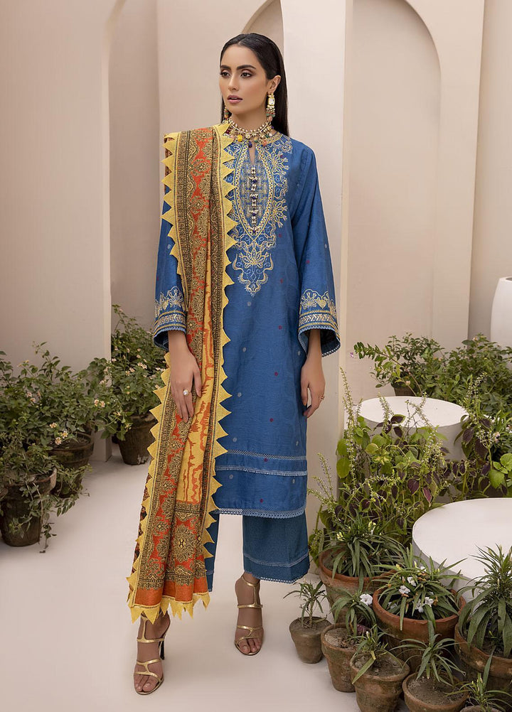 Ittehad Textiles Embroidered Cotton Karandi Suits Unstitched 3 Piece IT21FPS PRS-SARMAA - Winter Collection