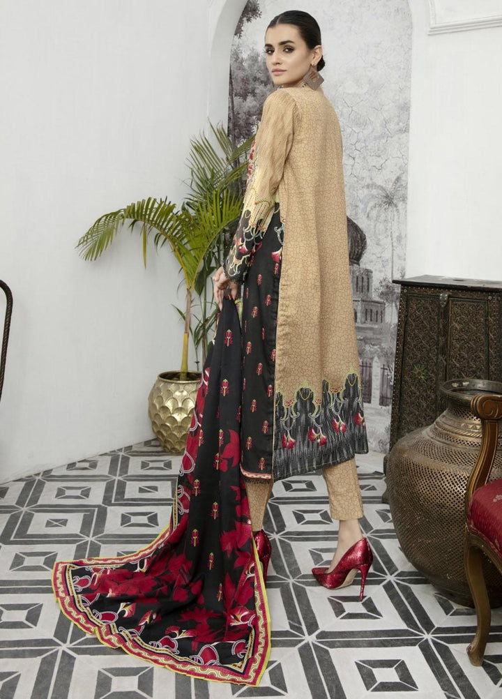 Jhalak by Ittehad Textiles Printed Lawn Suits Unstitched 3 Piece ITD21J 21208B - Summer Collection