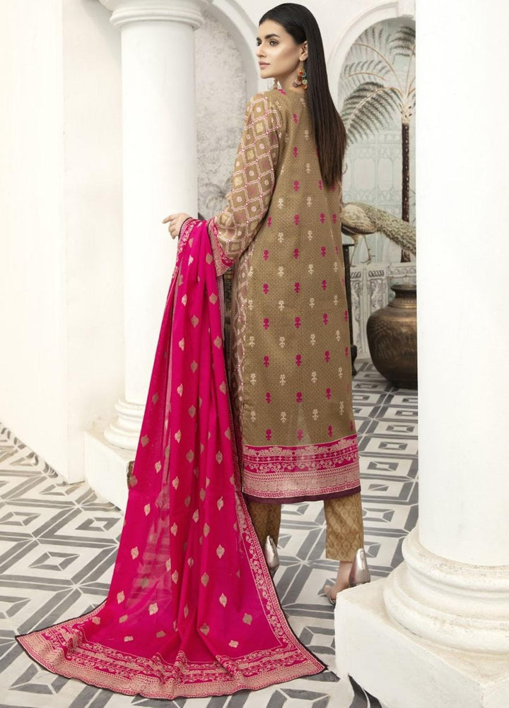 Jhalak by Ittehad Textiles Printed Lawn Suits Unstitched 3 Piece ITD21J 21214B - Summer Collection