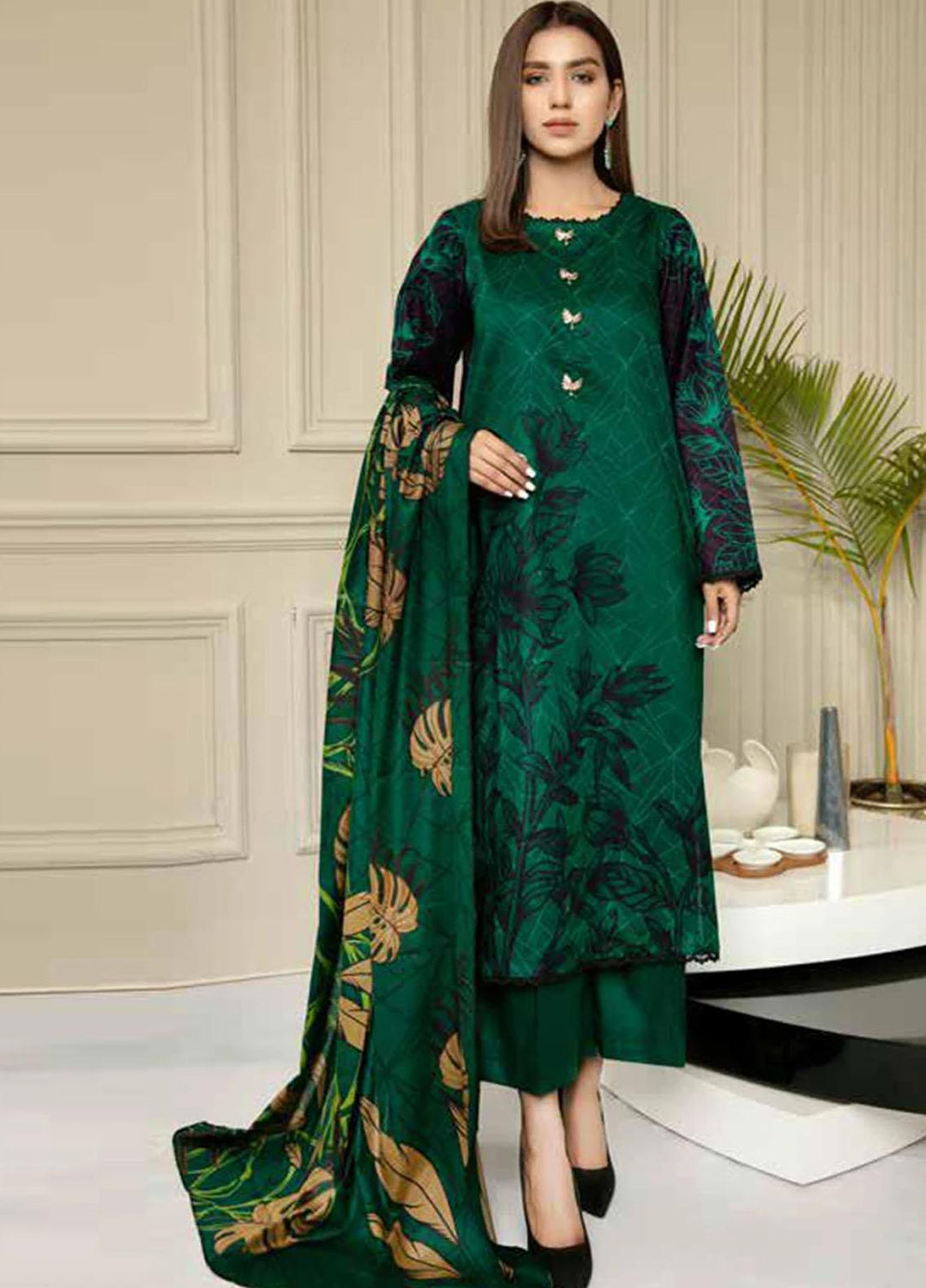 Ittehad Textiles Printed Lawn Suits Unstitched 3 Piece  ITD21J LF-JL-21221A - Summer Collection