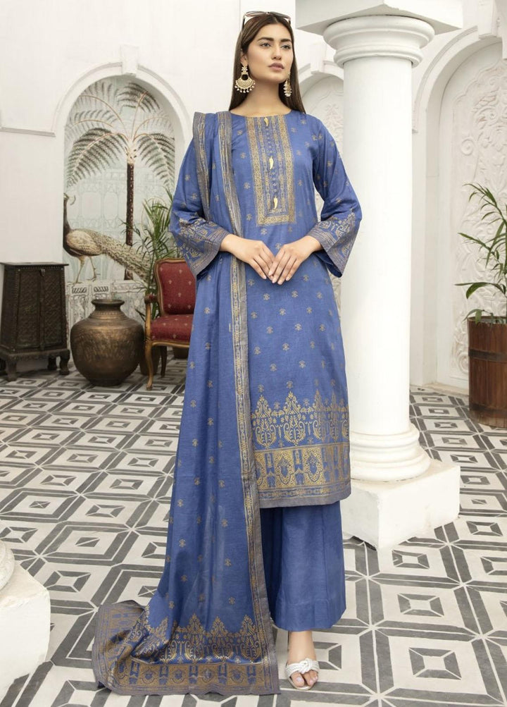 Jhalak By Ittehad Textiles Printed Lawn Suits Unstitched 3 Piece ITD21JL 21230A - Summer Collection