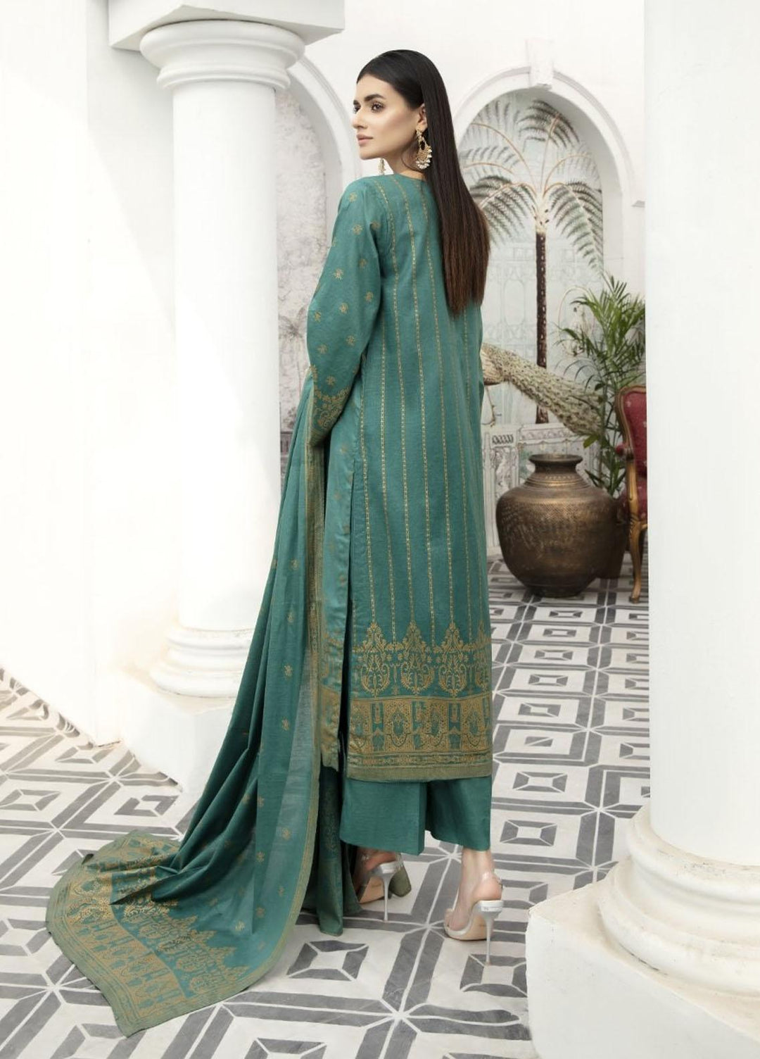 Jhalak By Ittehad Textiles Printed Lawn Suits Unstitched 3 Piece ITD21JL 21230C - Summer Collection