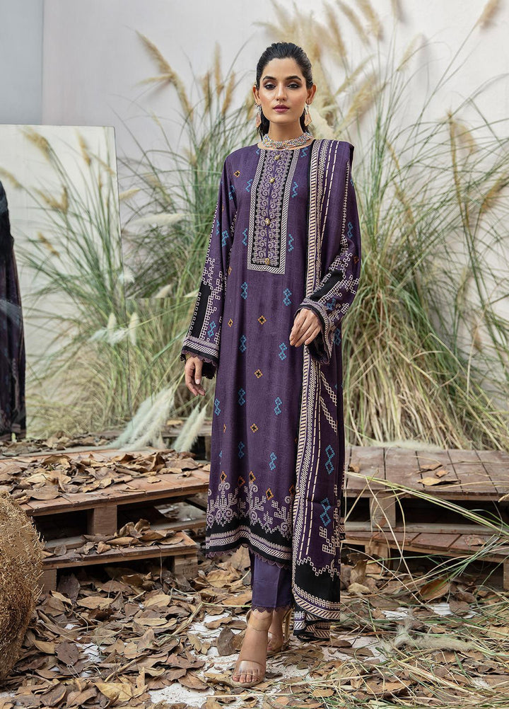 Ittehad Textiles Printed Linen Suits Unstitched 3 Piece IT21JL LF-JN-21501A - Winter Collection