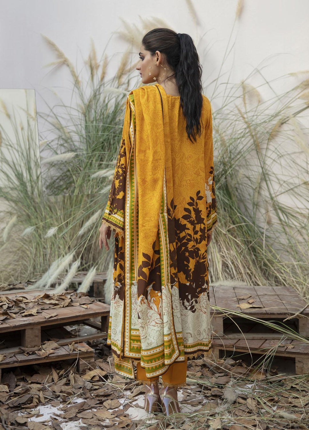 Ittehad Textiles Printed Linen Suits Unstitched 3 Piece IT21JL LF-JN-21502B - Winter Collection