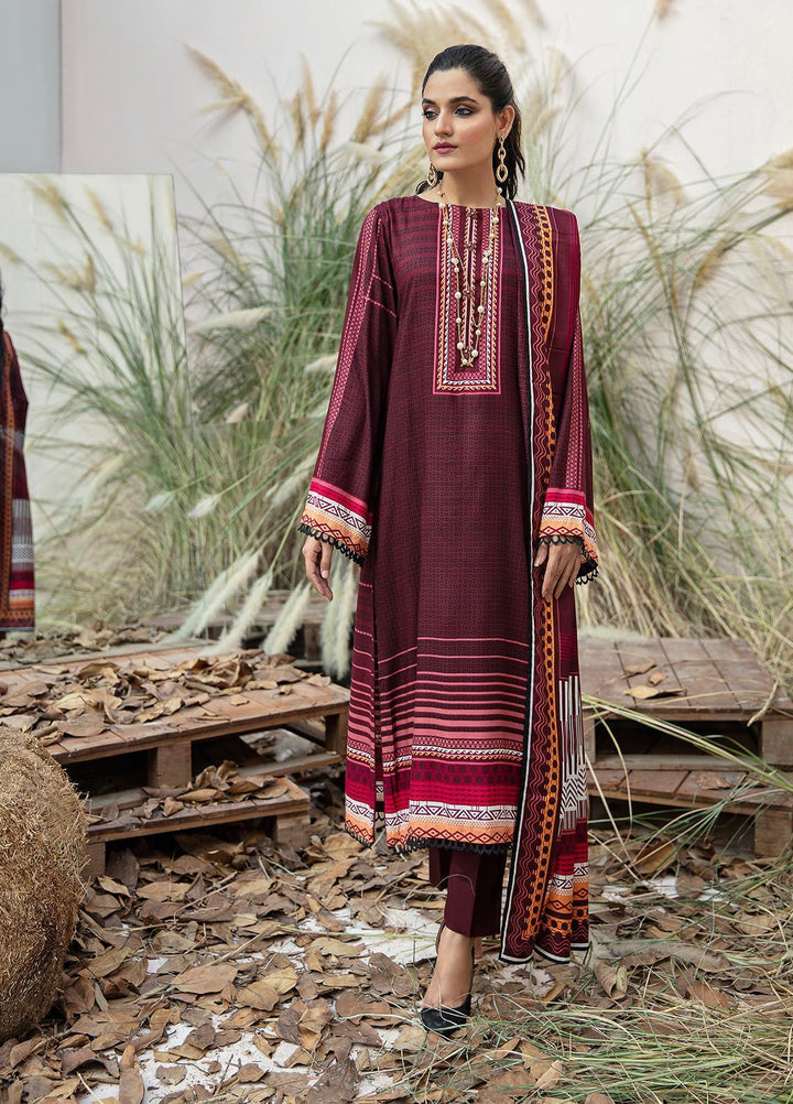 Ittehad Textiles Printed Linen Suits Unstitched 3 Piece IT21JL LF-JN-21503A - Winter Collection