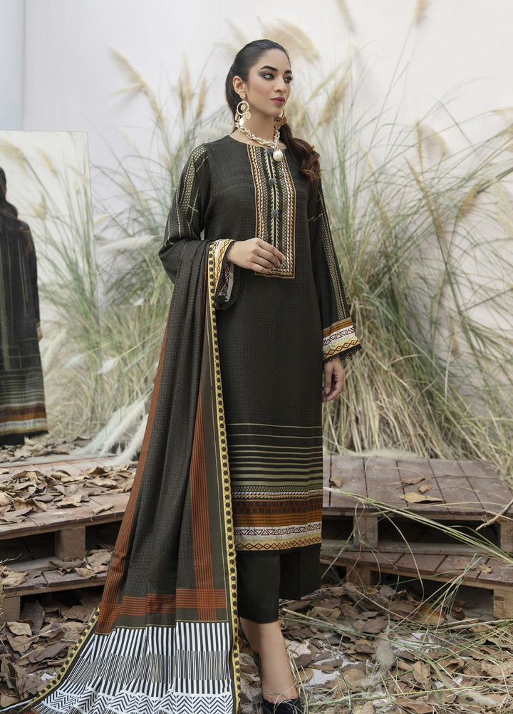 Ittehad Textiles Printed Linen Suits Unstitched 3 Piece IT21JL LF-JN-21503B - Winter Collection