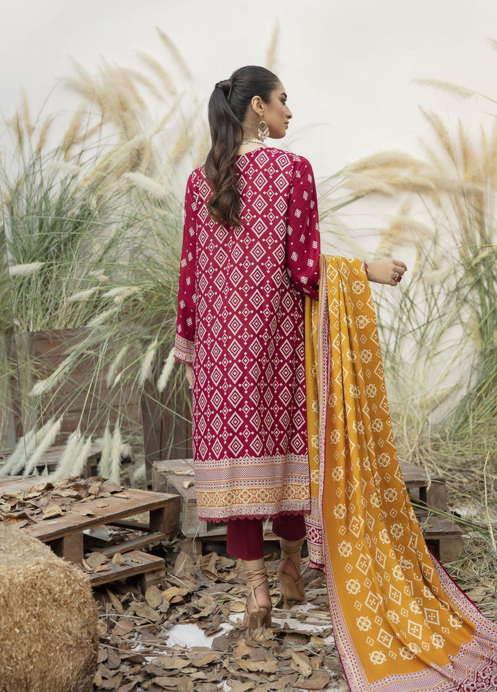Ittehad Textiles Printed Linen Suits Unstitched 3 Piece IT21JL LF-JN-21504A - Winter Collection