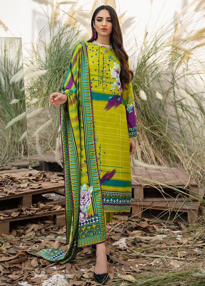 Ittehad Textiles Printed Linen Suits Unstitched 3 Piece IT21JL LF-JN-21505A - Winter Collection