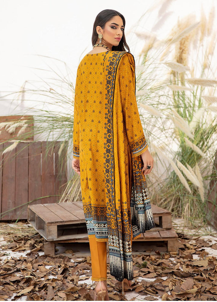 Ittehad Textiles Printed Linen Suits Unstitched 3 Piece IT21JL LF-JN-21506A - Winter Collection