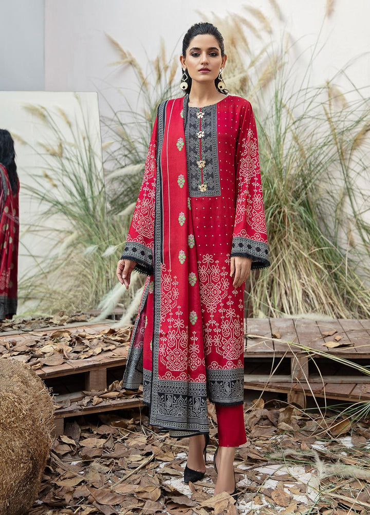 Ittehad Textiles Printed Linen Suits Unstitched 3 Piece IT21JL LF-JN-21508A - Winter Collection