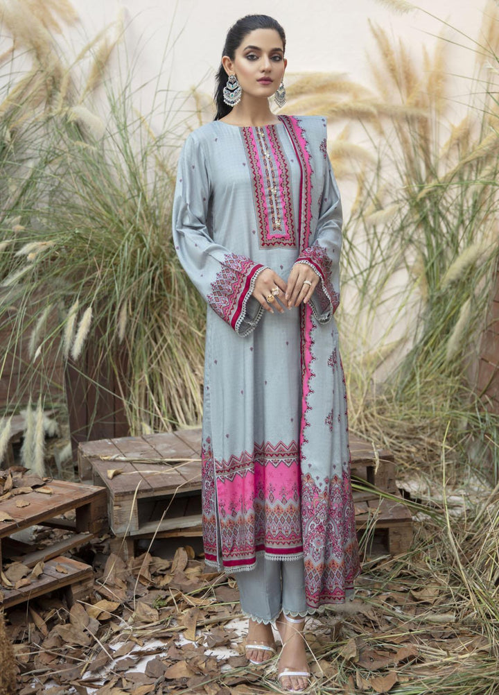 Ittehad Textiles Printed Linen Suits Unstitched 3 Piece IT21JL LF-JN-21509A - Winter Collection