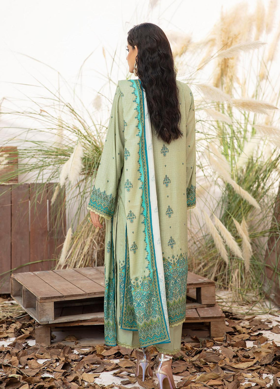Ittehad Textiles Printed Linen Suits Unstitched 3 Piece IT21JL LF-JN-21509B - Winter Collection
