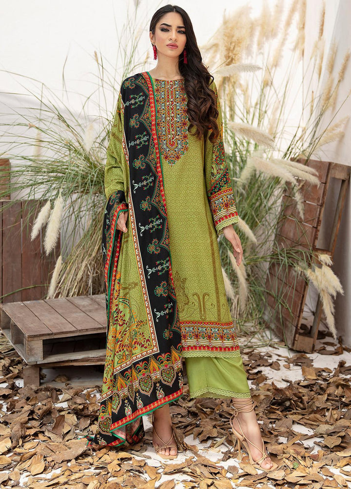 Ittehad Textiles Printed Linen Suits Unstitched 3 Piece IT21JL LF-JN-21510A - Winter Collection