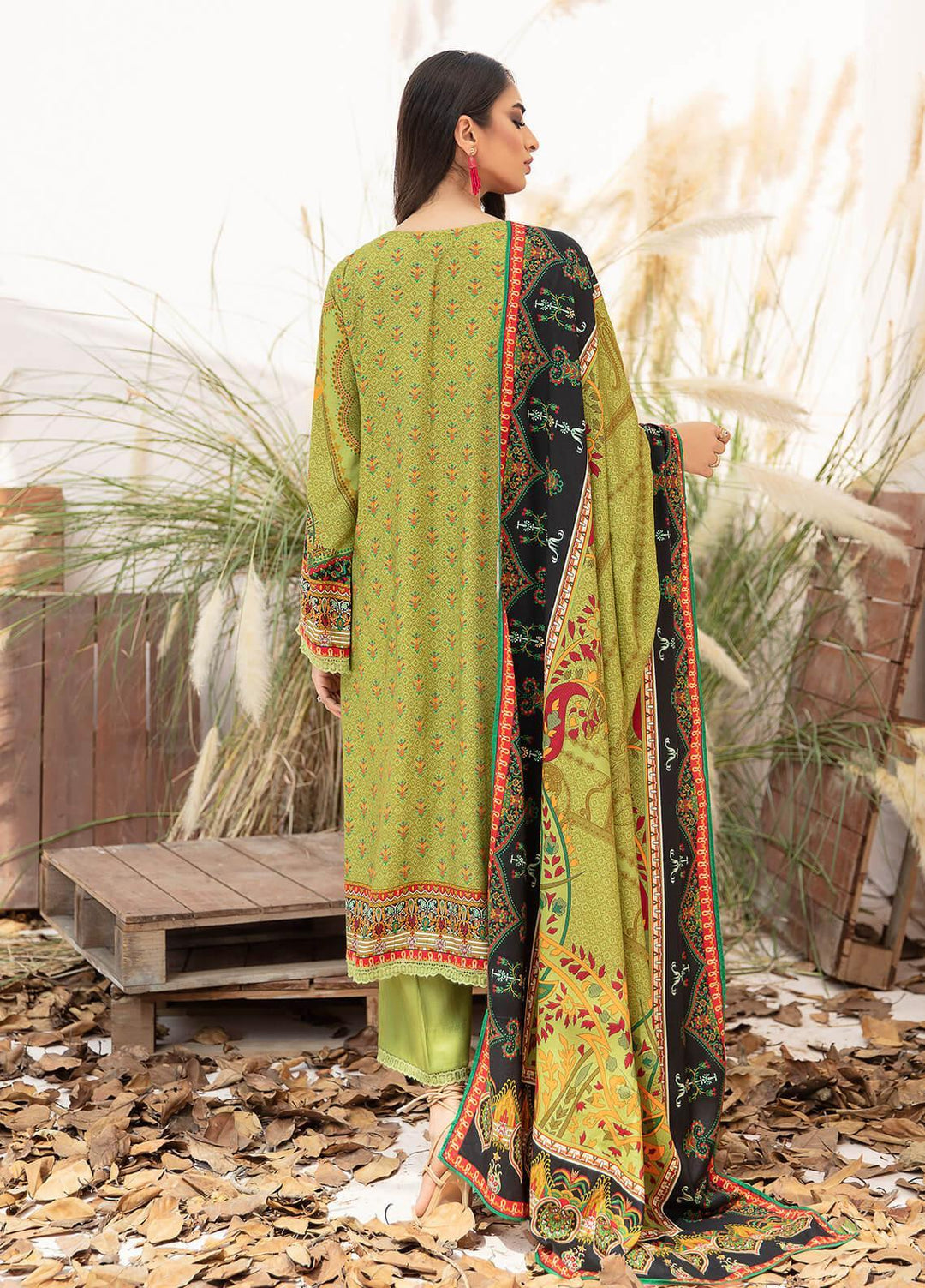 Ittehad Textiles Printed Linen Suits Unstitched 3 Piece IT21JL LF-JN-21510A - Winter Collection