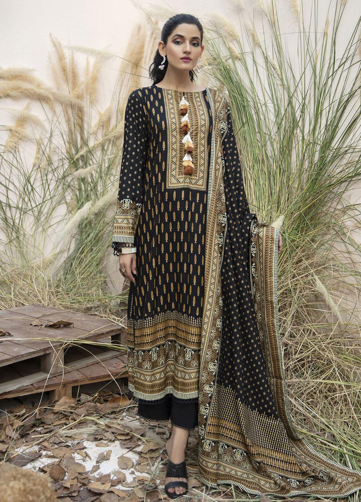 Ittehad Textiles Printed Linen Suits Unstitched 3 Piece IT21JL LF-JN-21511A - Winter Collection