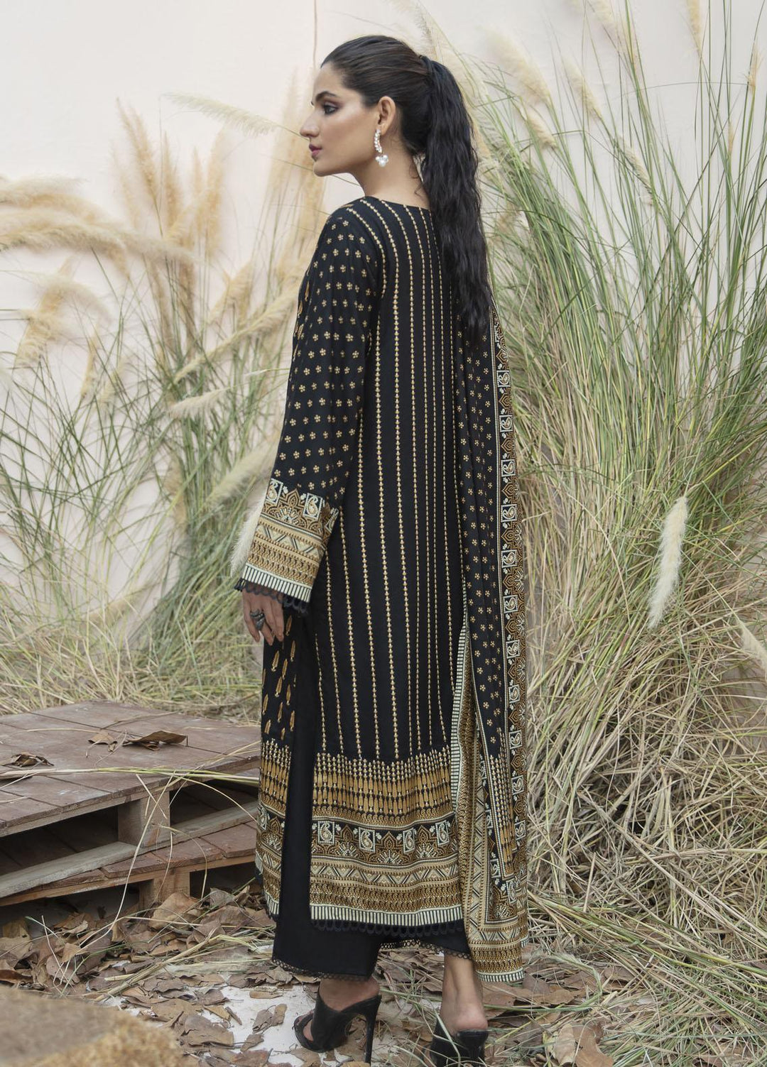 Ittehad Textiles Printed Linen Suits Unstitched 3 Piece IT21JL LF-JN-21511A - Winter Collection