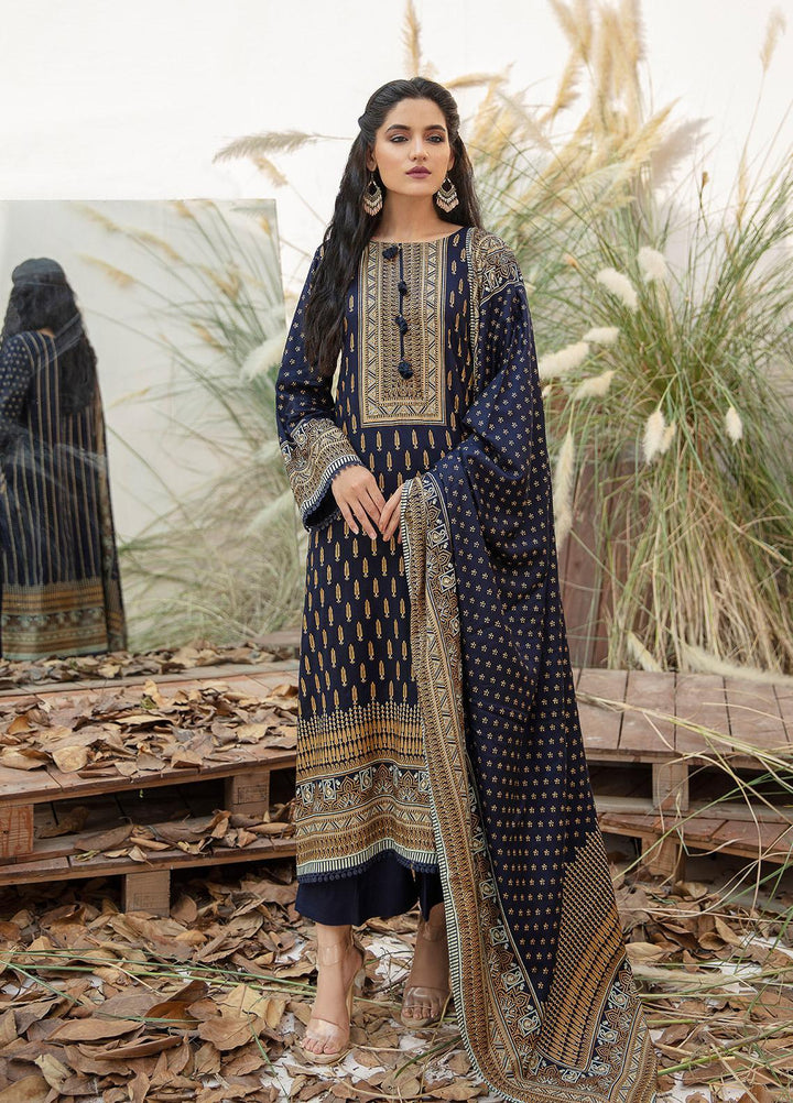 Ittehad Textiles Printed Linen Suits Unstitched 3 Piece IT21JL LF-JN-21511C - Winter Collection