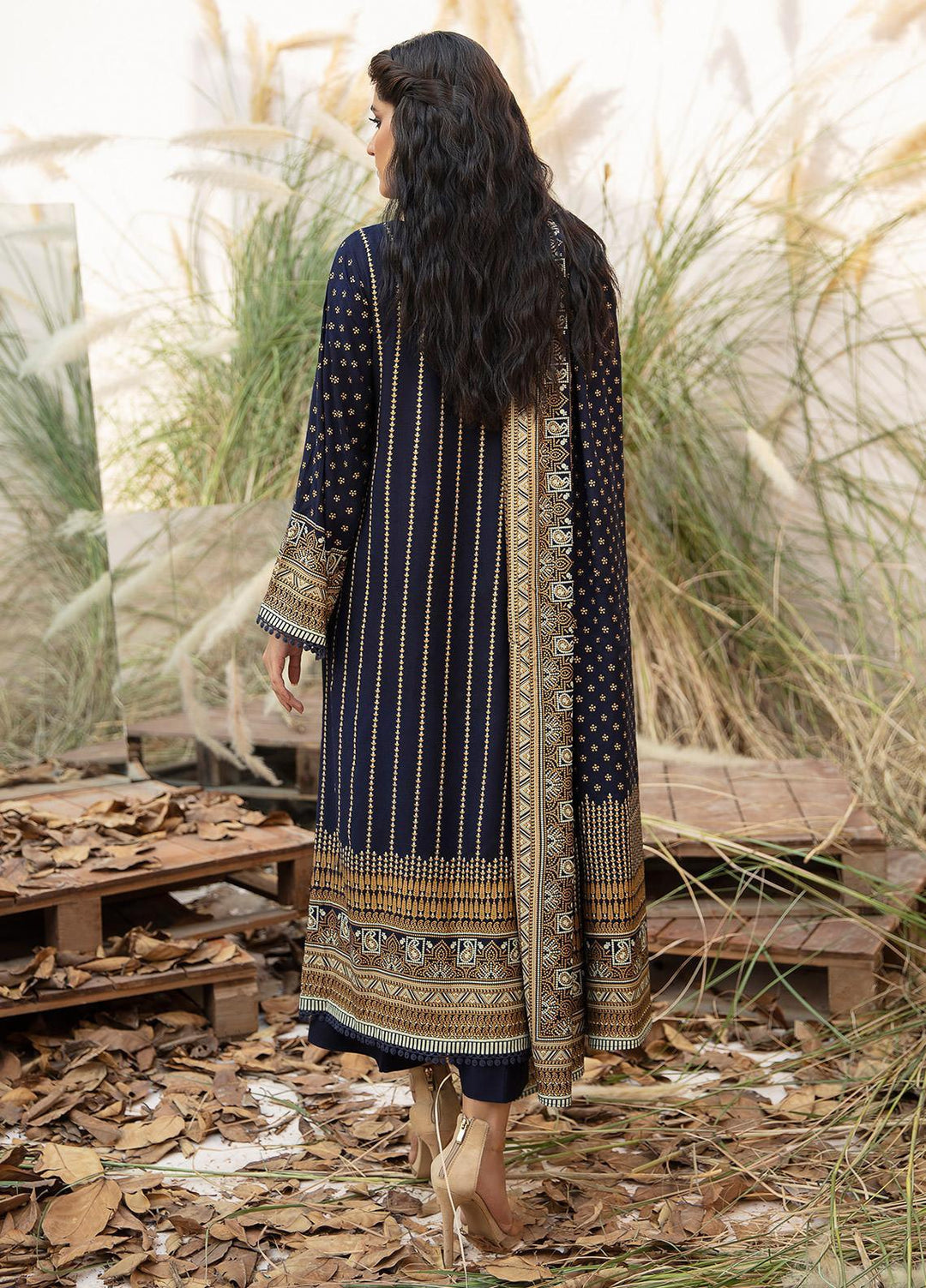 Ittehad Textiles Printed Linen Suits Unstitched 3 Piece IT21JL LF-JN-21511C - Winter Collection