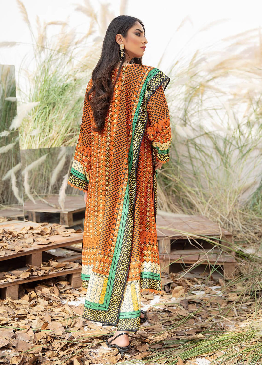 Ittehad Textiles Printed Linen Suits Unstitched 3 Piece IT21JL LF-JN-21513A - Winter Collection