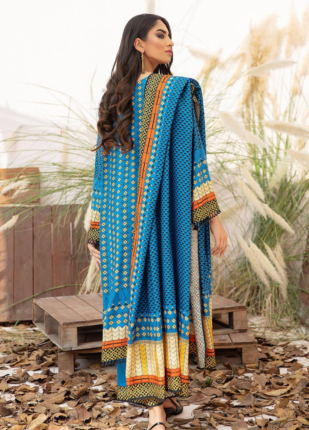 Ittehad Textiles Printed Linen Suits Unstitched 3 Piece IT21JL LF-JN-21513B - Winter Collection