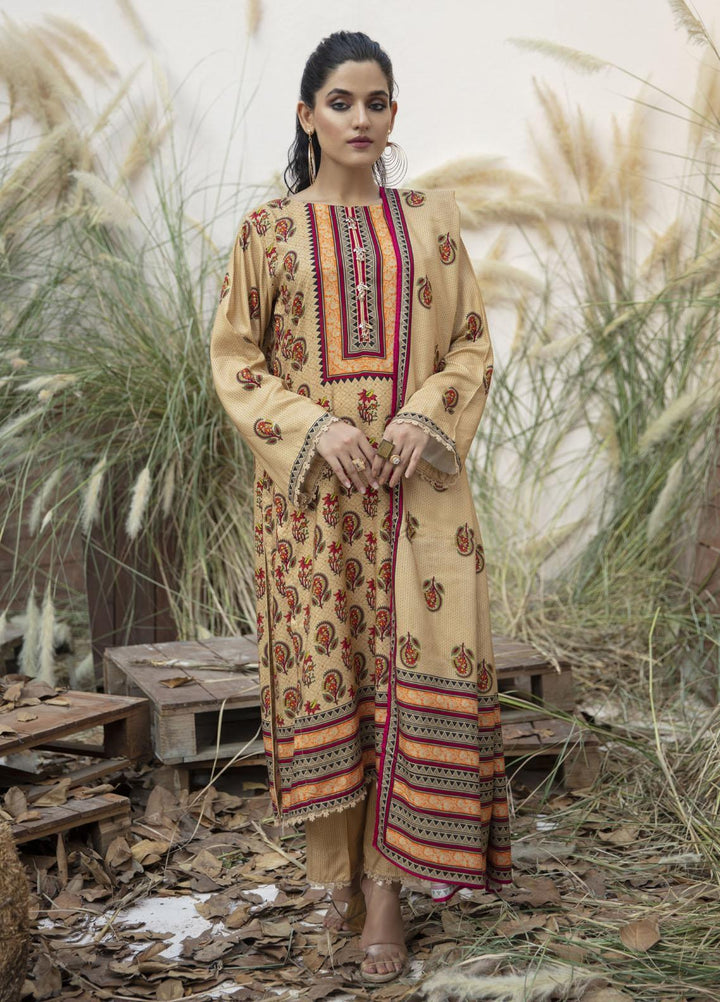Ittehad Textiles Printed Linen Suits Unstitched 3 Piece IT21JL LF-JN-21514A - Winter Collection