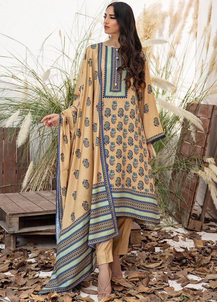 Ittehad Textiles Printed Linen Suits Unstitched 3 Piece IT21JL LF-JN-21514B - Winter Collection