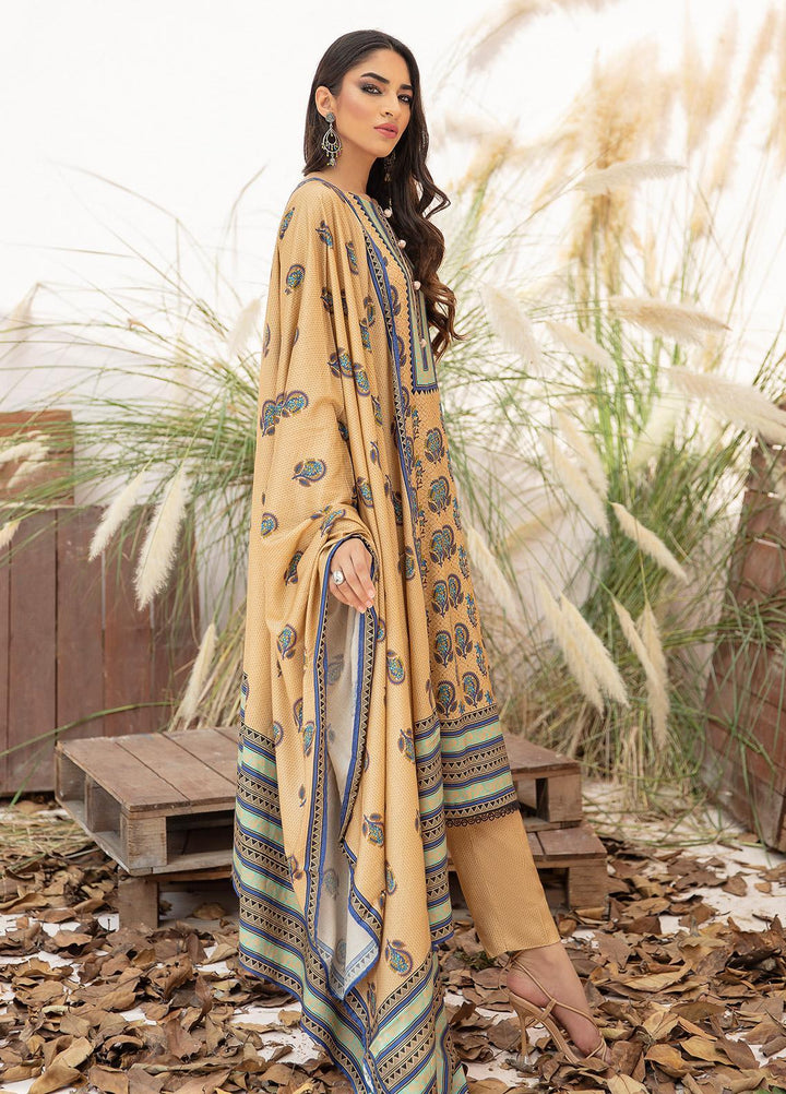 Ittehad Textiles Printed Linen Suits Unstitched 3 Piece IT21JL LF-JN-21514B - Winter Collection