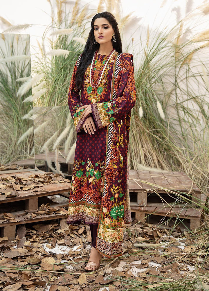 Ittehad Textiles Printed Linen Suits Unstitched 3 Piece IT21JL LF-JN-21515A - Winter Collection