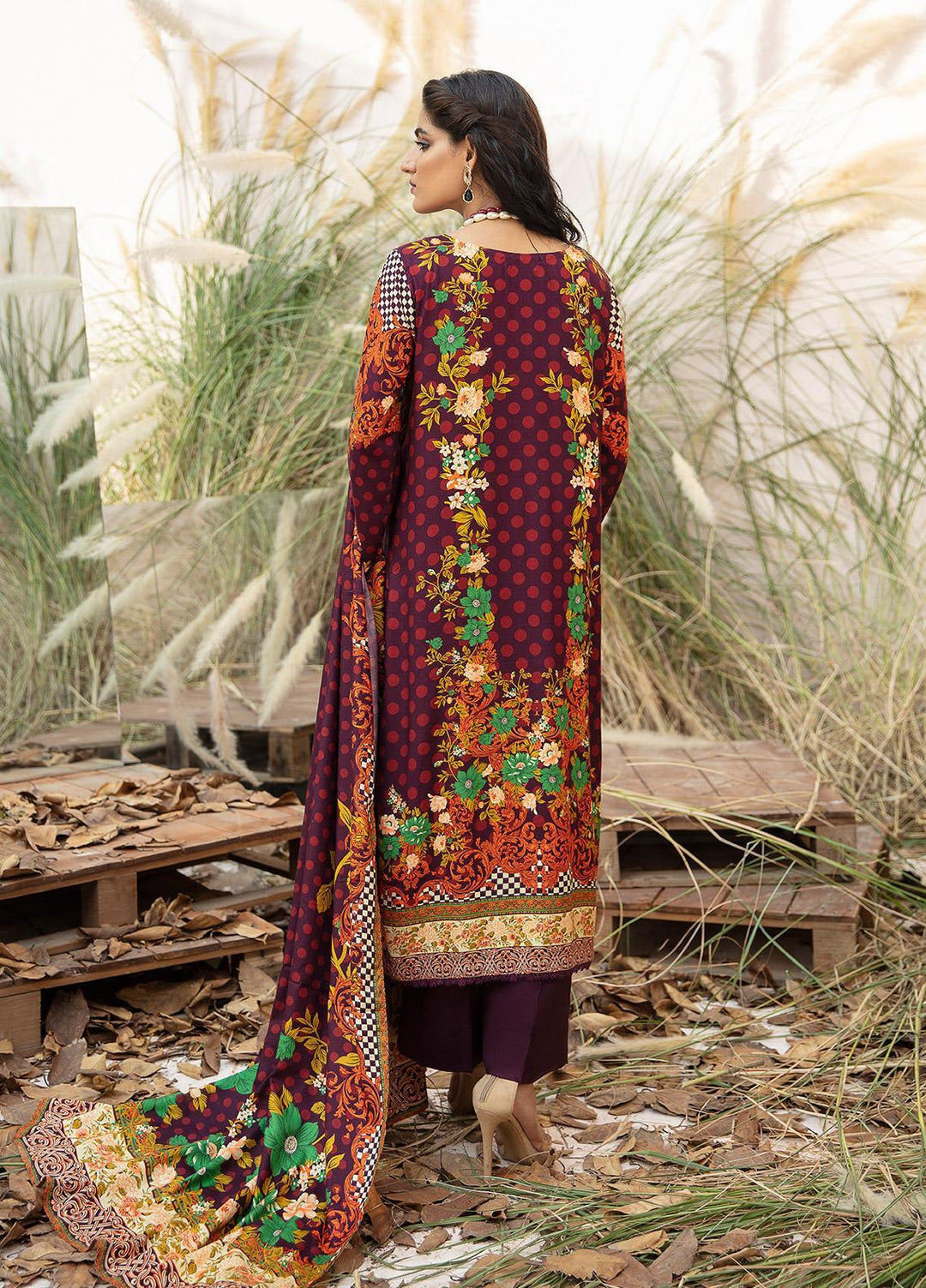 Ittehad Textiles Printed Linen Suits Unstitched 3 Piece IT21JL LF-JN-21515A - Winter Collection
