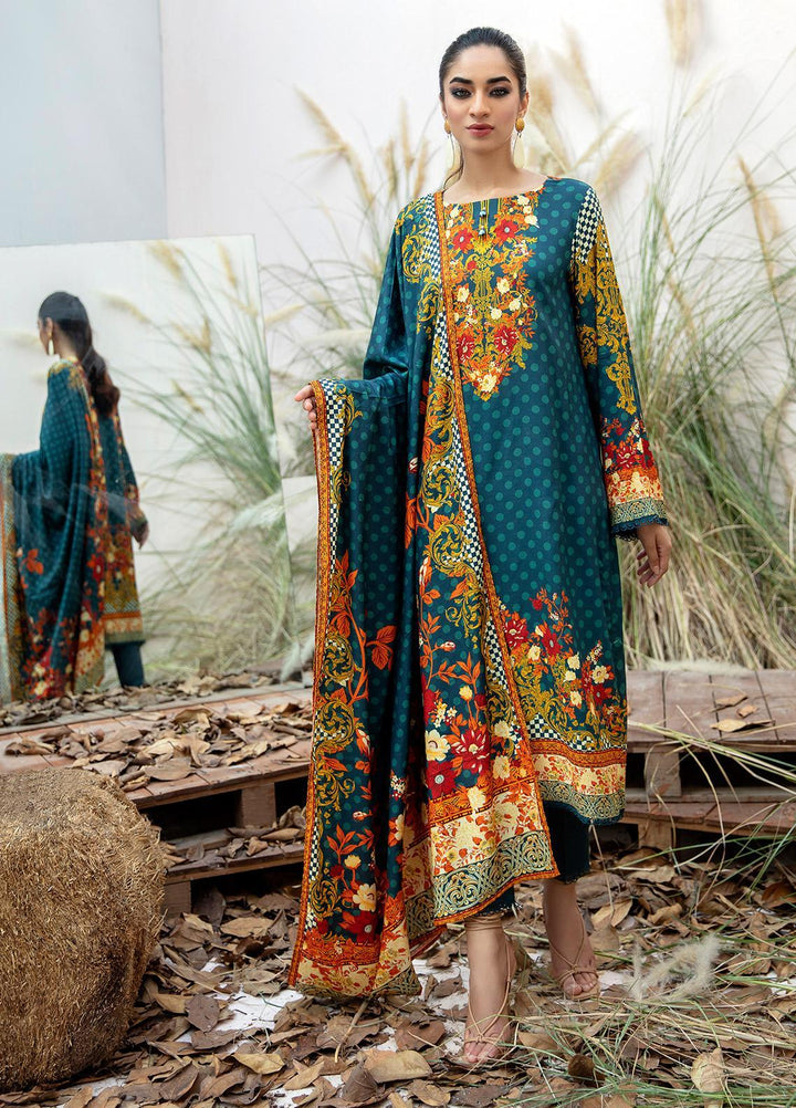 Ittehad Textiles Printed Linen Suits Unstitched 3 Piece IT21JL LF-JN-21515B - Winter Collection