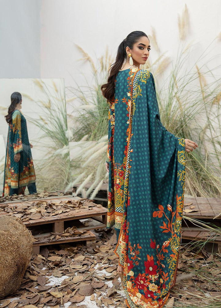 Ittehad Textiles Printed Linen Suits Unstitched 3 Piece IT21JL LF-JN-21515B - Winter Collection