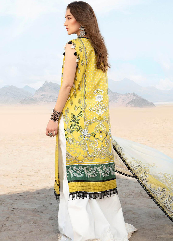 Ittehad Textiles Embroidered Lawn Suits Unstitched 3 Piece IT21PS PRE-ENCHANTRESS - Premium Summer Collection