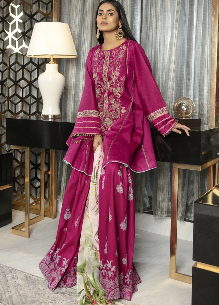 Ittehad Textiles Embroidered Jacquard Suits Unstitched 3 Piece IT21PS PRE-MYSTIQUE - Summer Collection