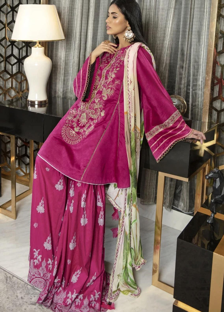 Ittehad Textiles Embroidered Jacquard Suits Unstitched 3 Piece IT21PS PRE-MYSTIQUE - Summer Collection