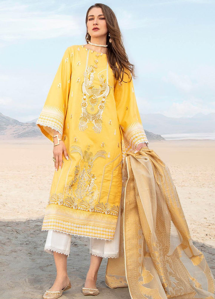 Ittehad Textiles Embroidered Lawn Suits Unstitched 3 Piece IT21PS PRE-TREACLY - Premium Summer Collection