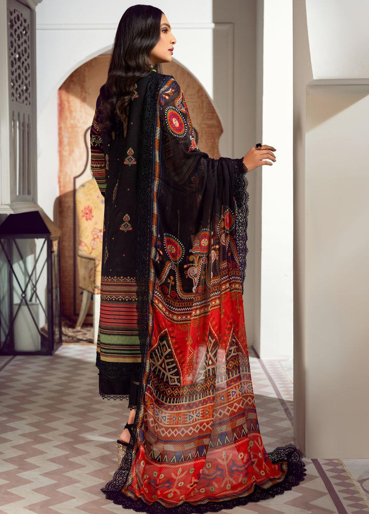 Ittehad Textiles Embroidered Lawn Suits Unstitched 3 Piece ITD22PS LF-EP1-2201 - Premium Collection