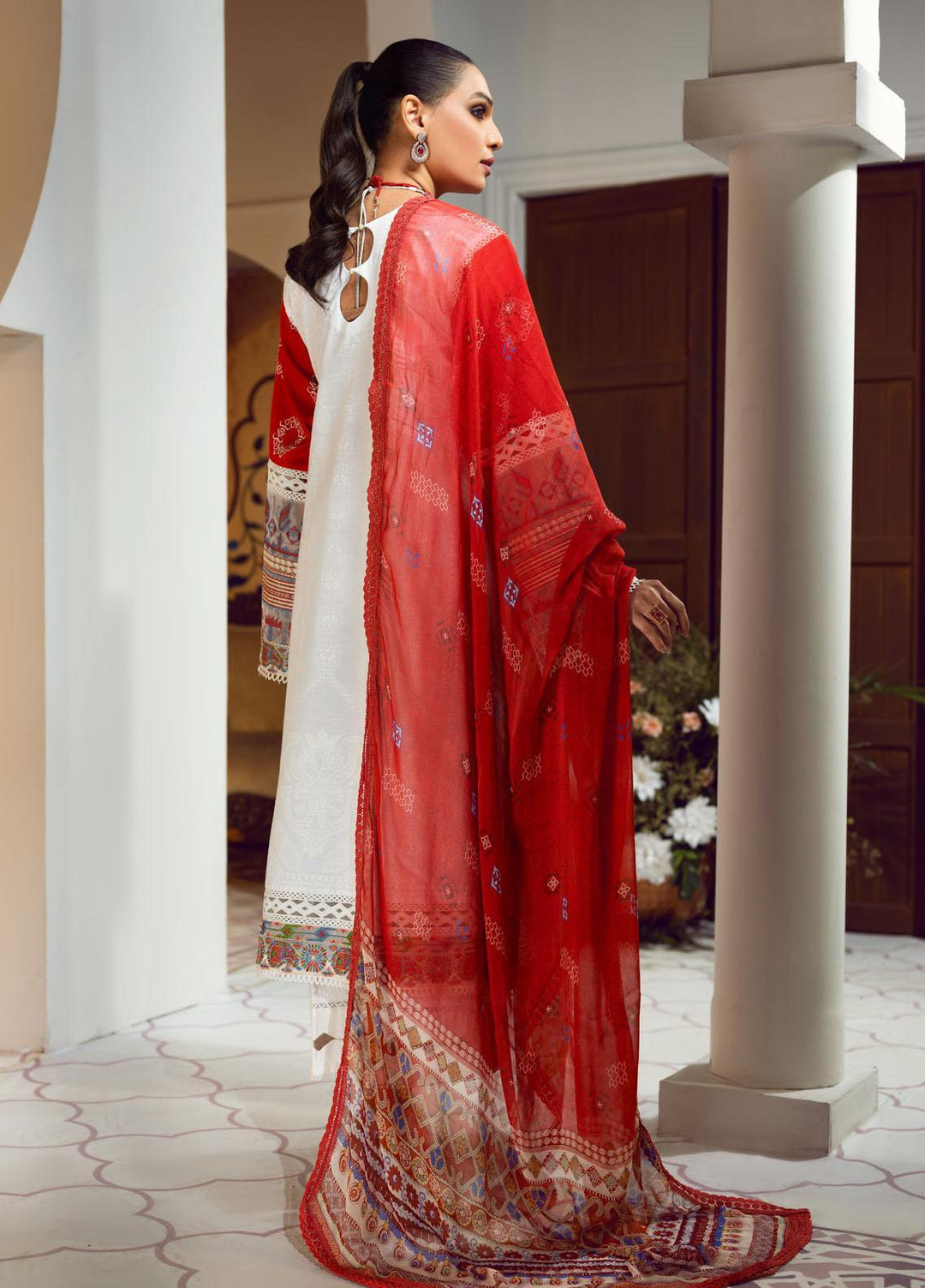 Ittehad Textiles Embroidered Lawn Suits Unstitched 3 Piece ITD22PS LF-EP1-2204 - Premium Collection