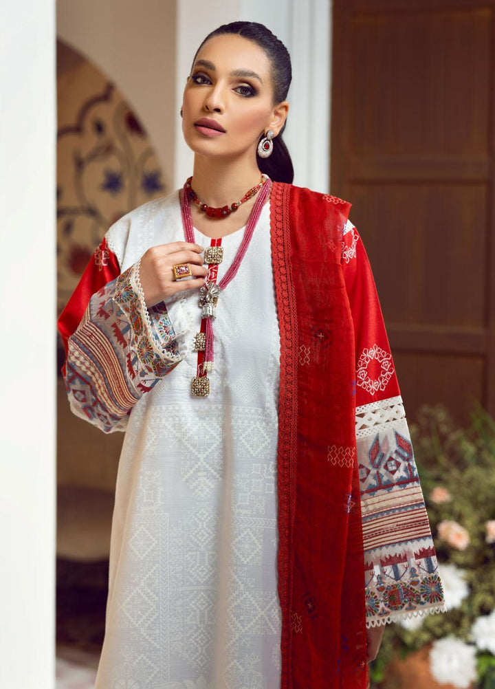 Ittehad Textiles Embroidered Lawn Suits Unstitched 3 Piece ITD22PS LF-EP1-2204 - Premium Collection