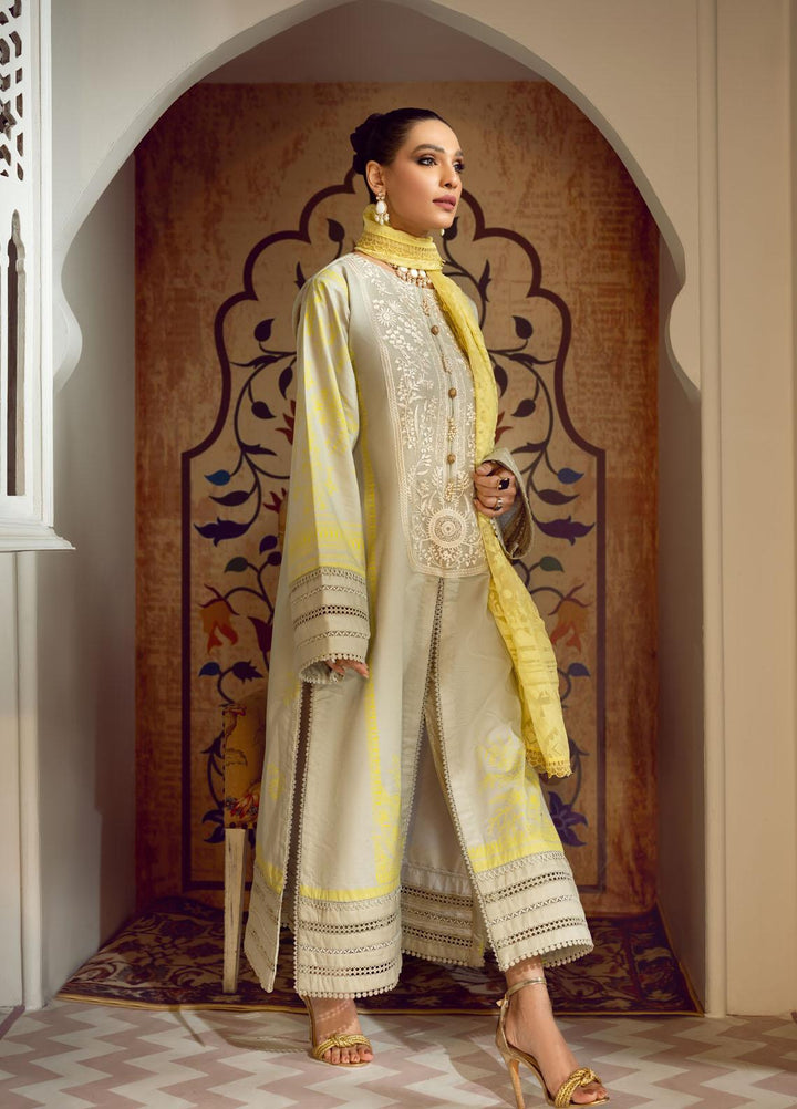 Ittehad Textiles Embroidered Lawn Suits Unstitched 3 Piece ITD22PS LF-EP1-2207 - Premium Collection