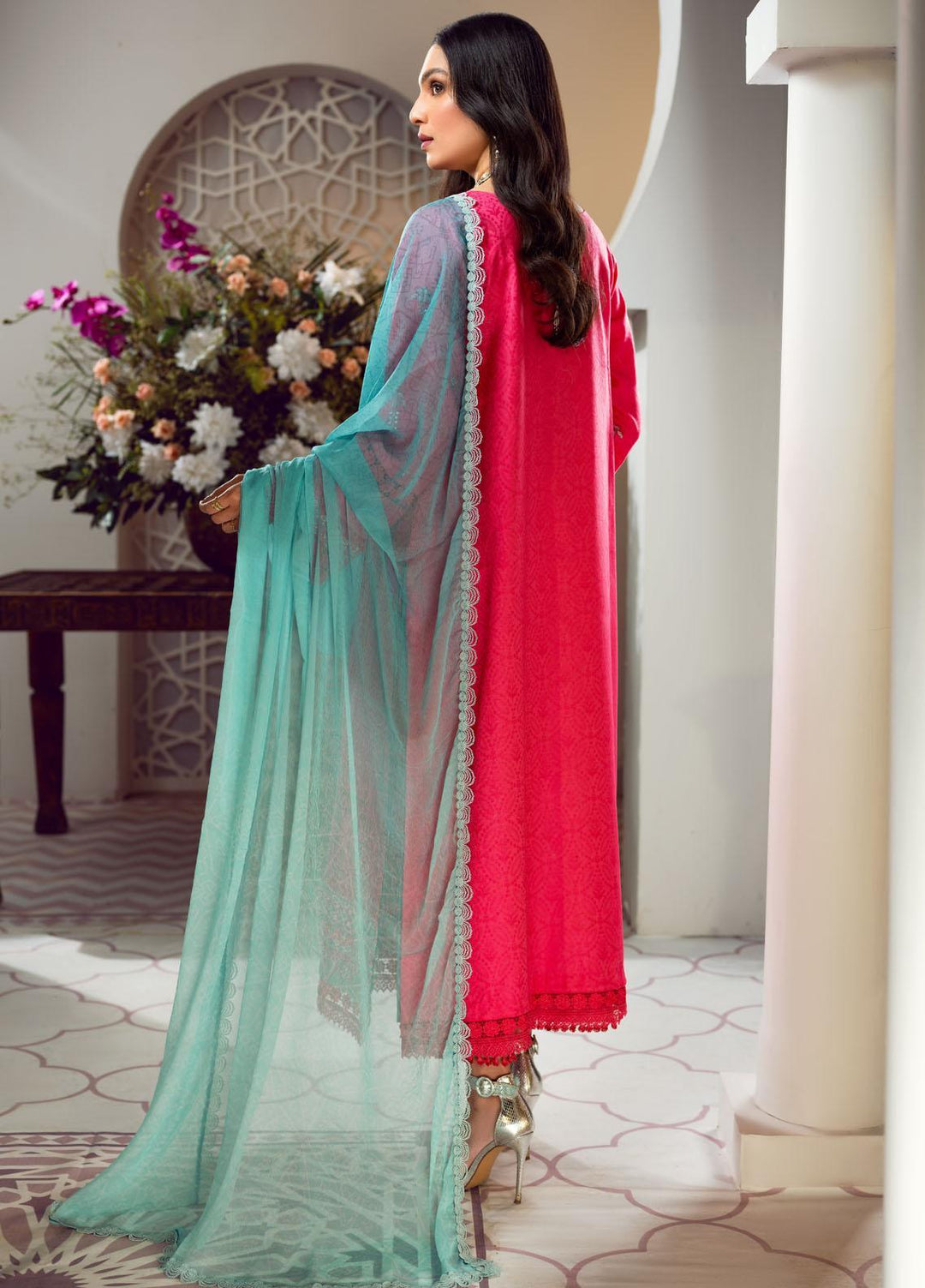 Ittehad Textiles Embroidered Lawn Suits Unstitched 3 Piece ITD22PS LF-EP1-2212 - Premium Collection