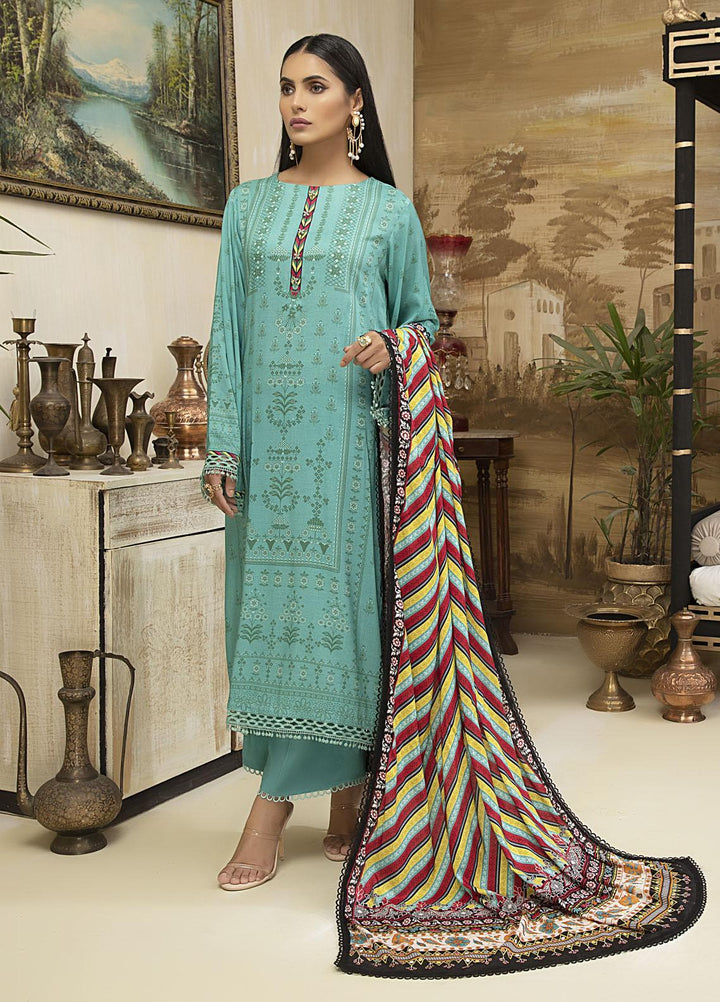 Ittehad Textiles Printed Linen Suits Unstitched 3 Piece IT21FW ALLAY - Winter Collection