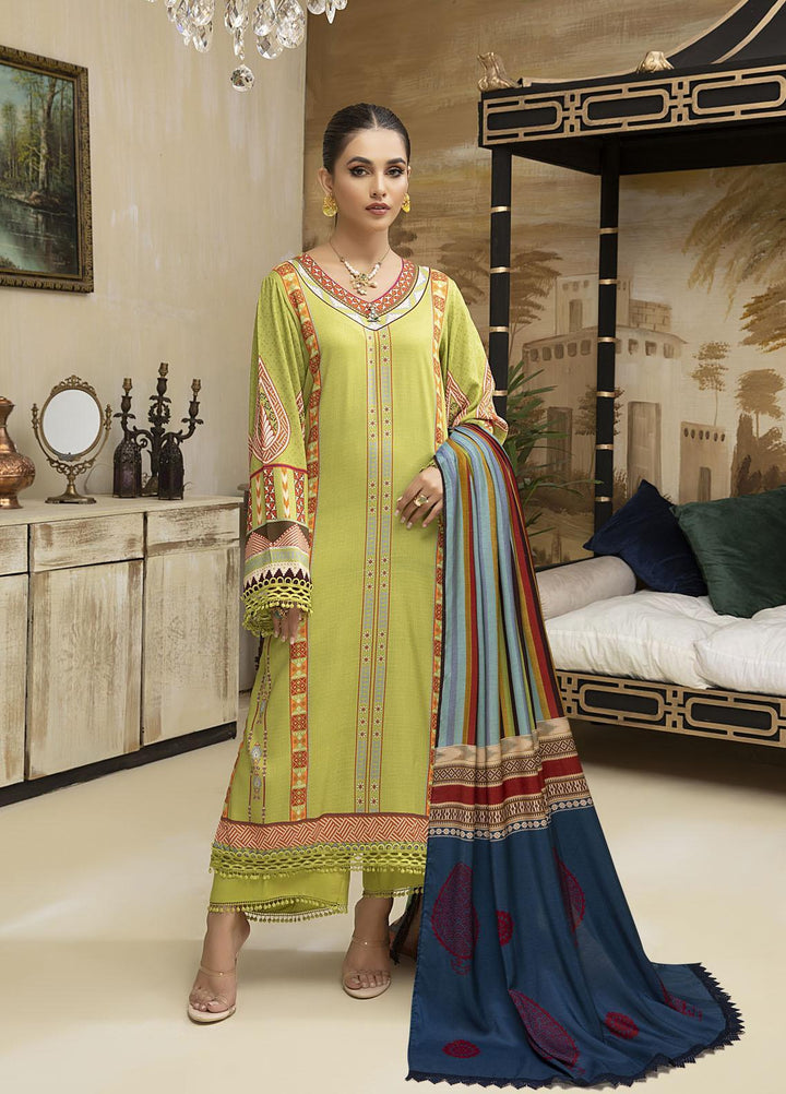 Ittehad Textiles Printed Linen Suits Unstitched 3 Piece IT21FW BURNISHED - Winter Collection
