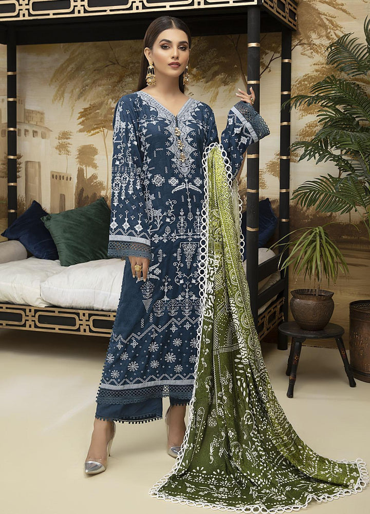 Ittehad Textiles Printed Linen Suits Unstitched 3 Piece IT21FW MOIRE - Winter Collection